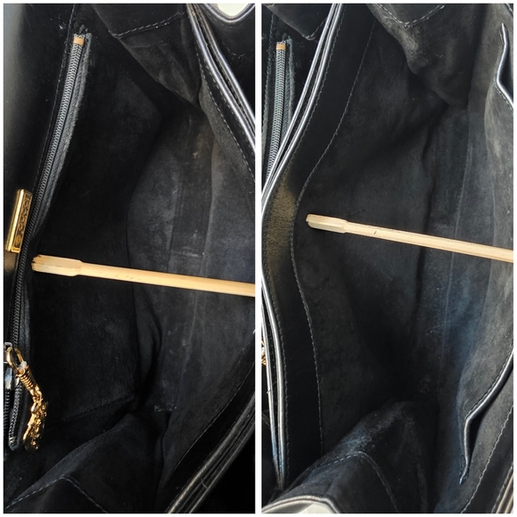 Auth Gucci Vintage Hysteria Turn-lock Leather Satchel - Picture 4 of 12